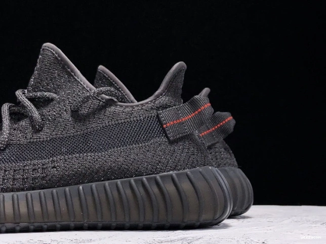 (Reflective) Adidas V2 Boost 350 Static FU9007 Black Yeezy - 0807